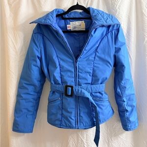 Vintage Swing West Ski Jacket with Belt. Women’s size 12.